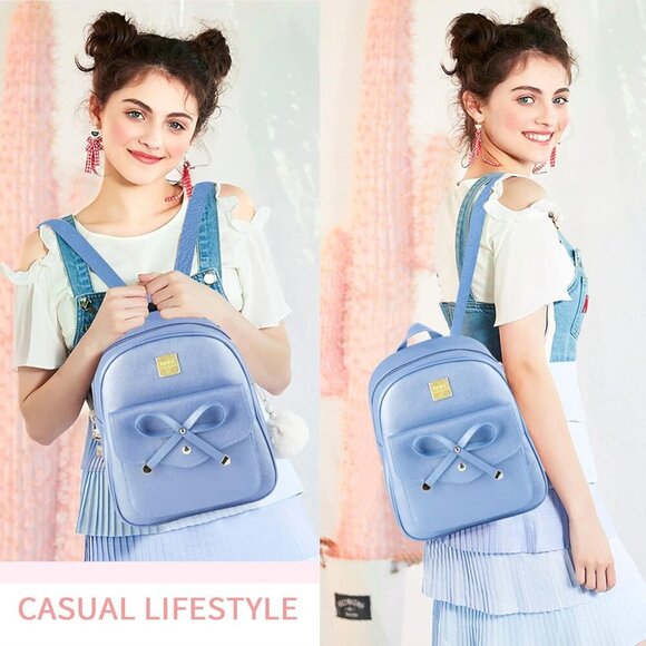 Fashionable Mini Backpack, Crossbody Bag & Wallet Set - Perfect Gift Idea - Picture 6 of 7